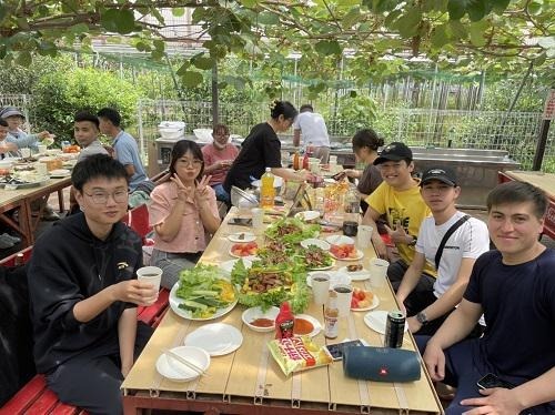 2023/05/29　梅雨前にBBQ（校外学習）